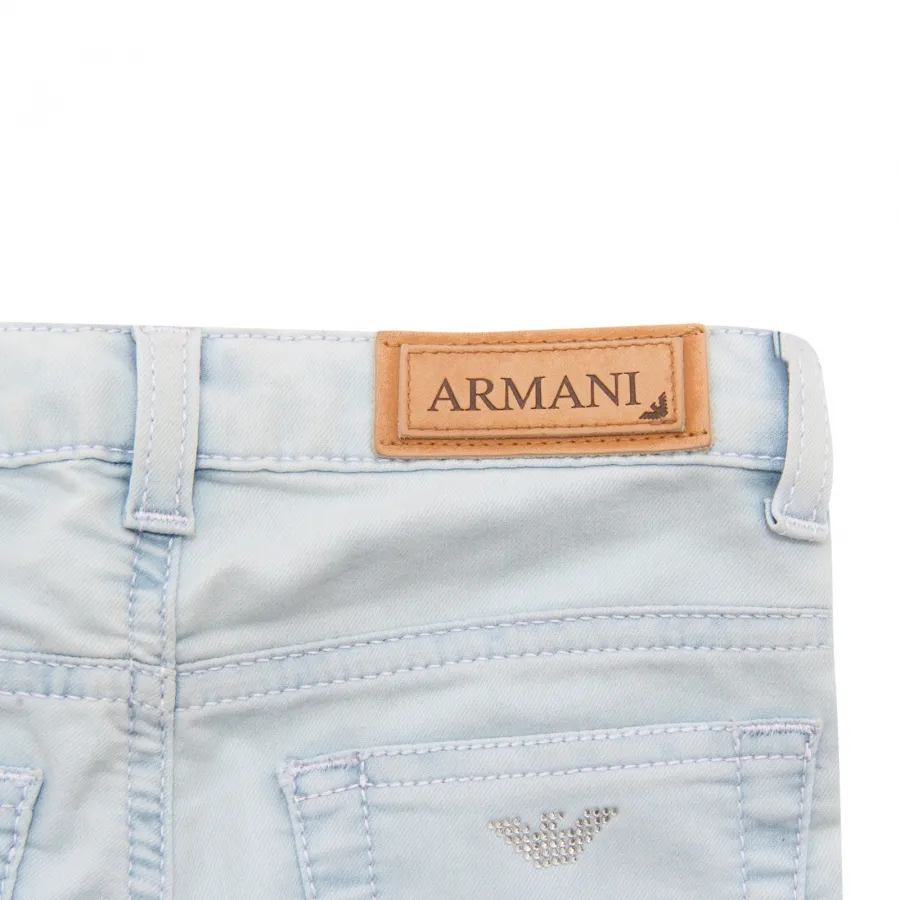 0908AQ jegging bimba ARMANI girl kids trousers