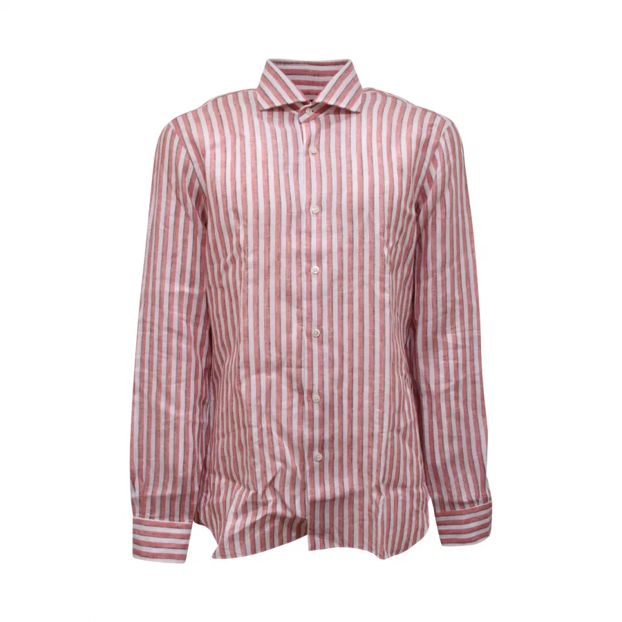 2001AS camicia uomo BARBA CULTO man linen shirt 