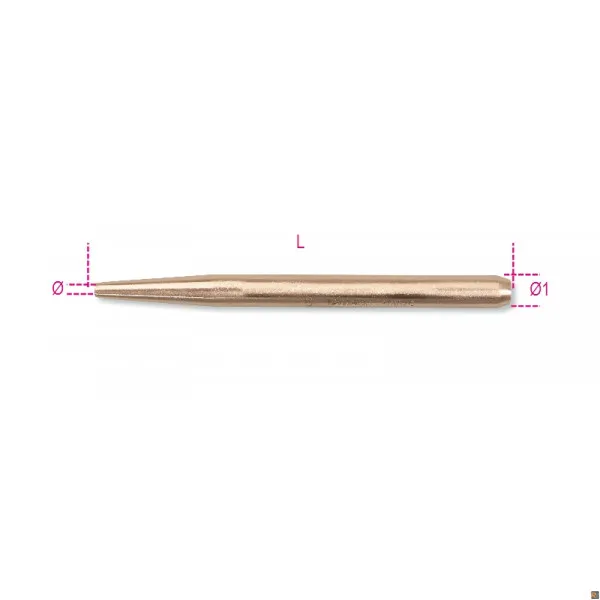 31BA/C 13X255 PUNZONI ANTISC. CONICI 255MM BA13 BETA UTENSILI 000310883