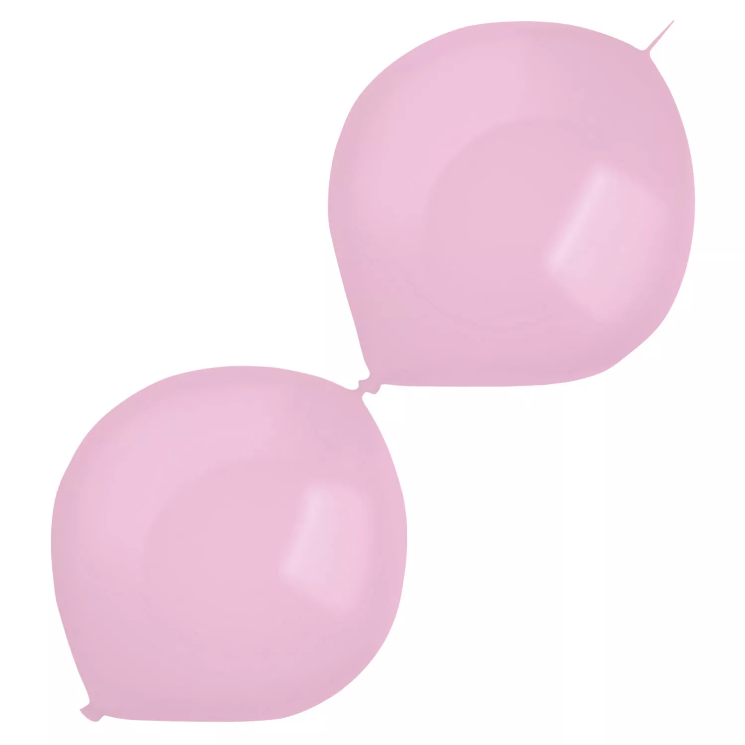 50 palloncini ghirlanda rosa 30 cm