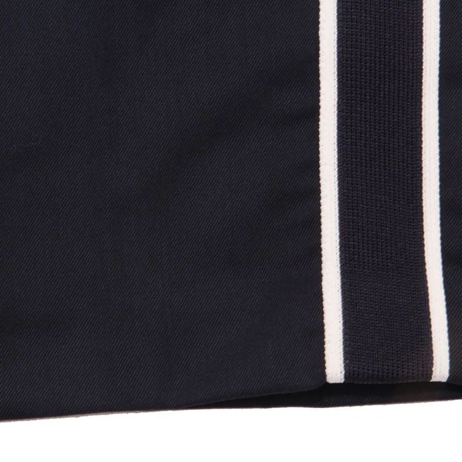 5060AE pantalone uomo PAOLO PECORA dark blue mix wool trouser man