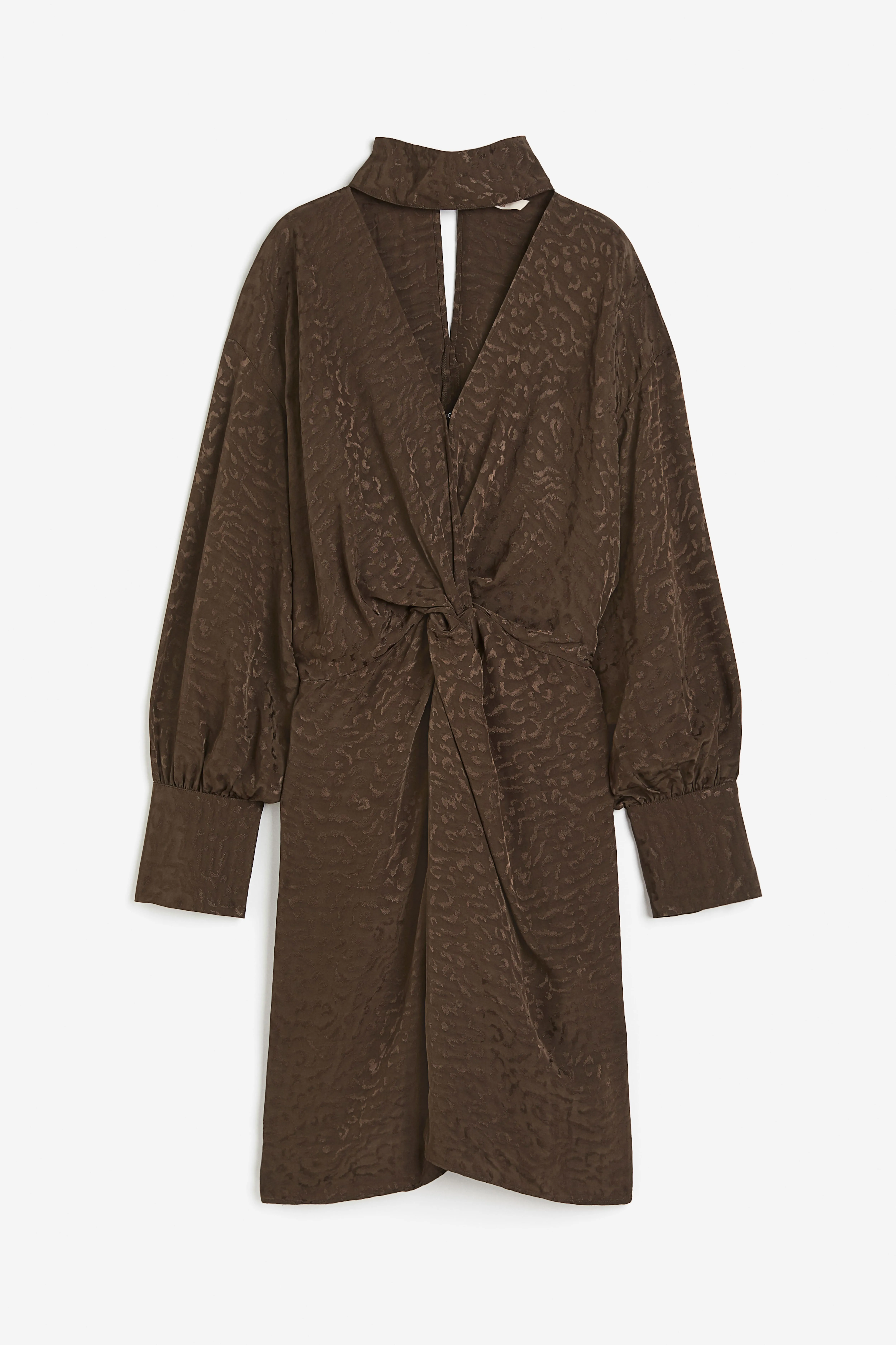 Abito in tessuto jacquard