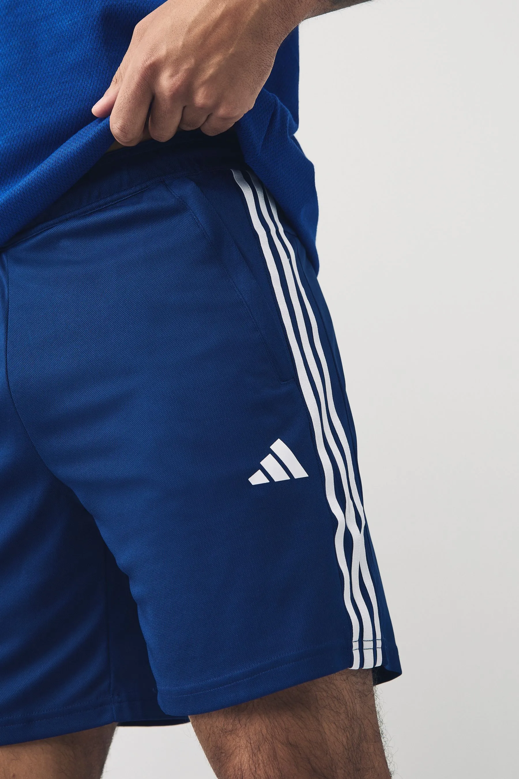 adidas Train Essentials Piqué 3-Stripes Training Shorts    