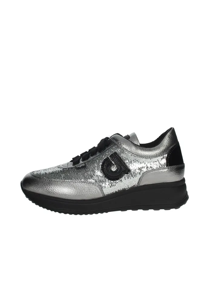 Agile By Rucoline  SNEAKERS BASSA 1304 ACCIAIO