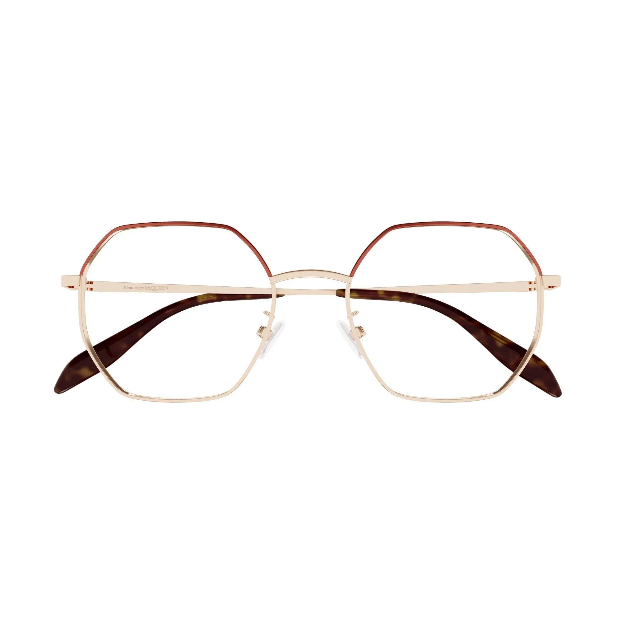  Alexander McQueen AM0338O - 007 Oro | Occhiale Da Vista Unisex 