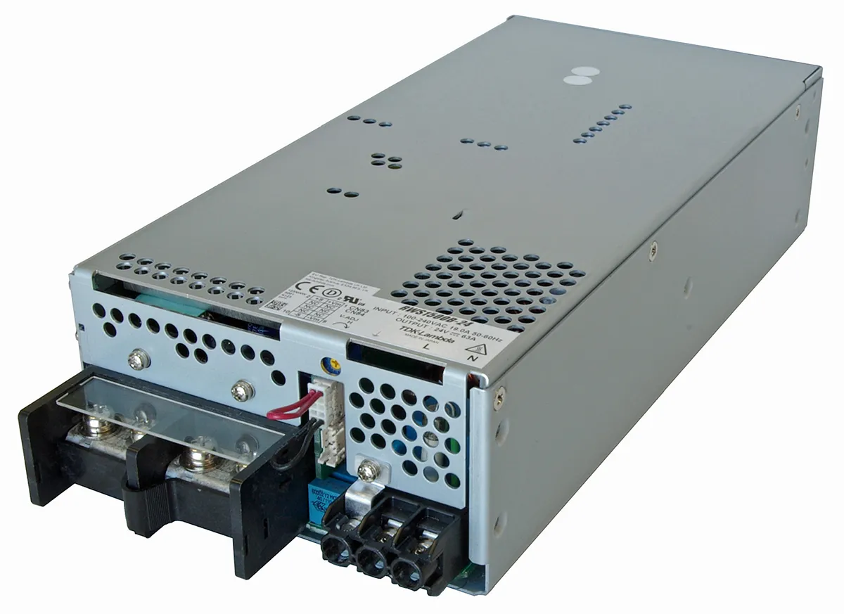 Alimentatore switching TDK-Lambda RWS1500B-24/S, 1.512kW, ingresso 120 → 340 V dc, 85 → 265 V ac, uscita