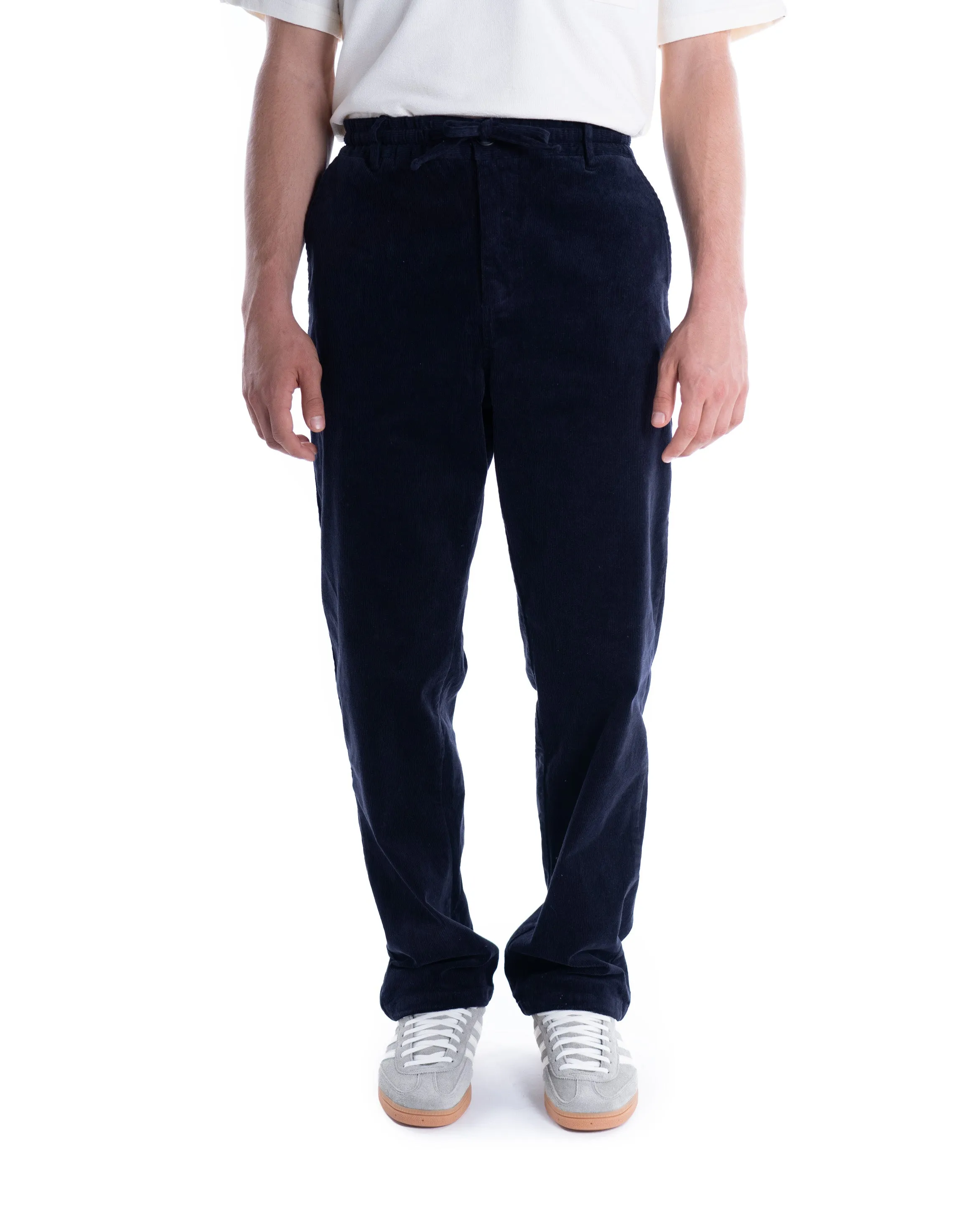 ANERKJENDT PANTALONE VELLUTO ELASTICO AKJAN