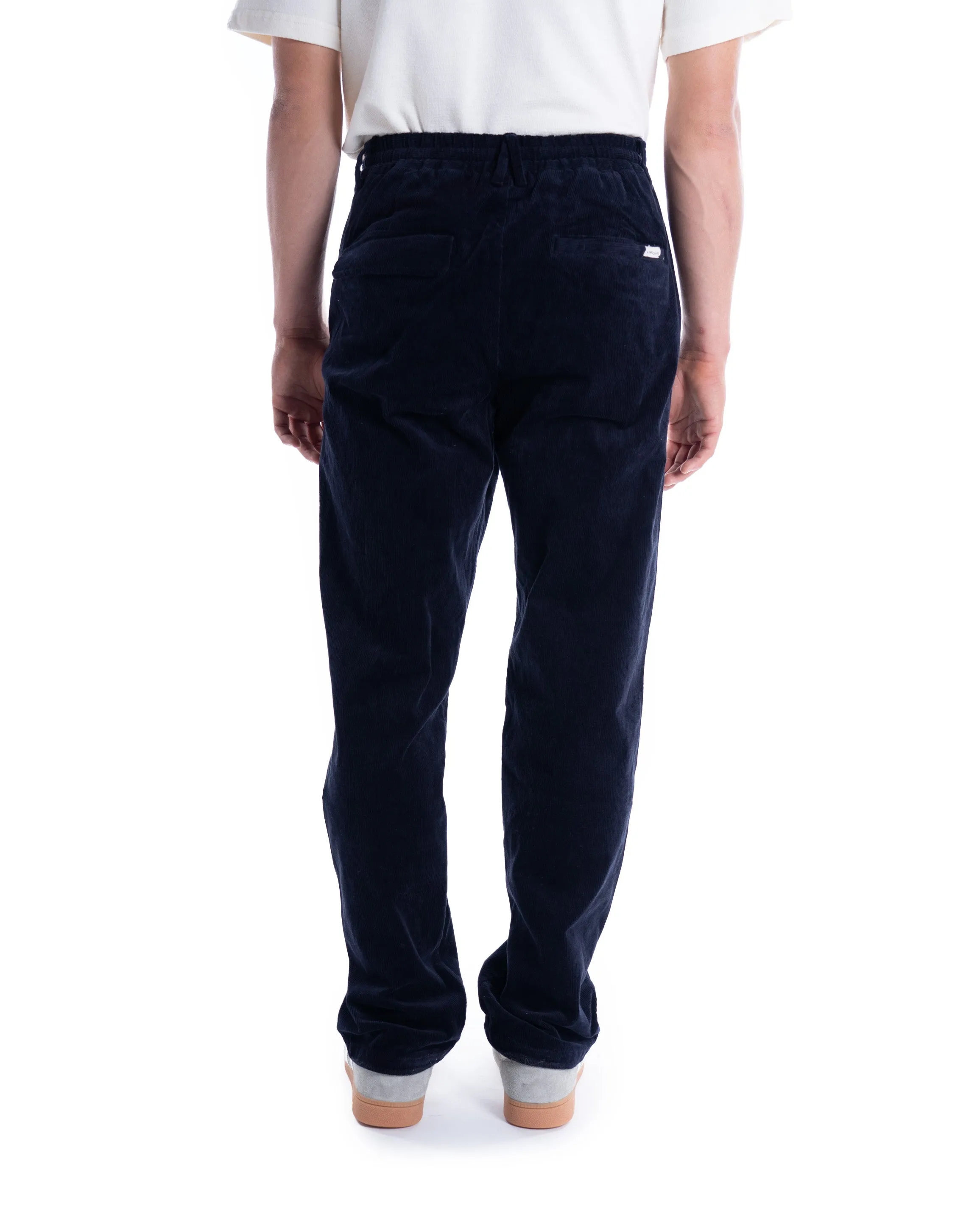 ANERKJENDT PANTALONE VELLUTO ELASTICO AKJAN