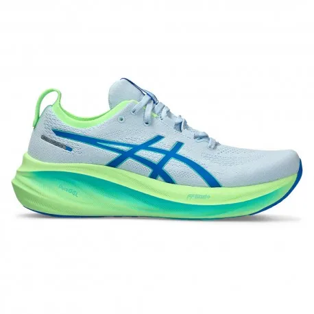Asics Gel Nimbus 26 Ls Bianco Verde - Scarpe Running Uomo