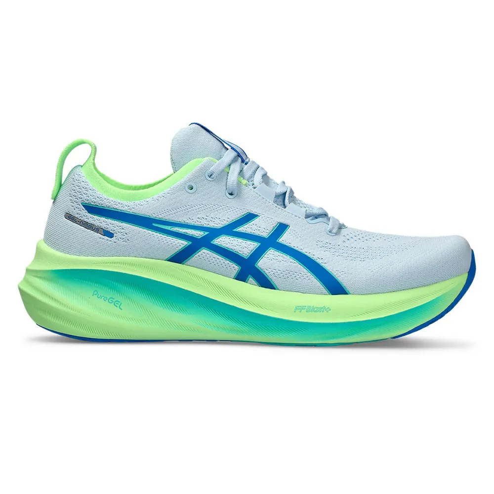 Asics Gel Nimbus 26 Ls Bianco Verde - Scarpe Running Uomo