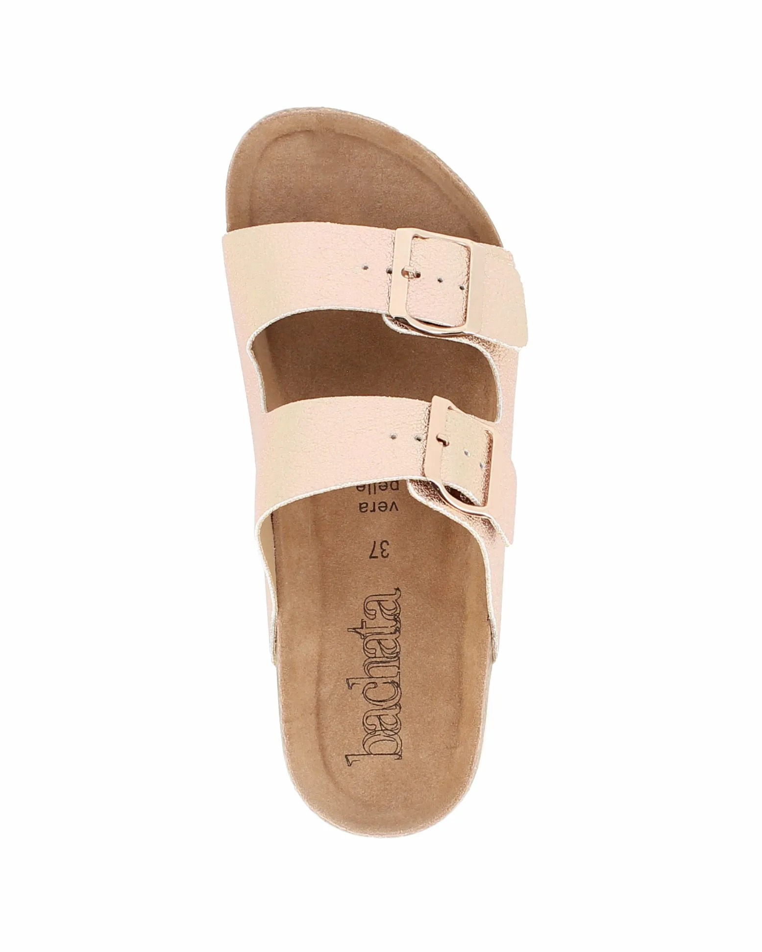 BACHATA - Ciabatta rame con doppia fibbia e sottopiede in VERA PELLE                                            Previous product
