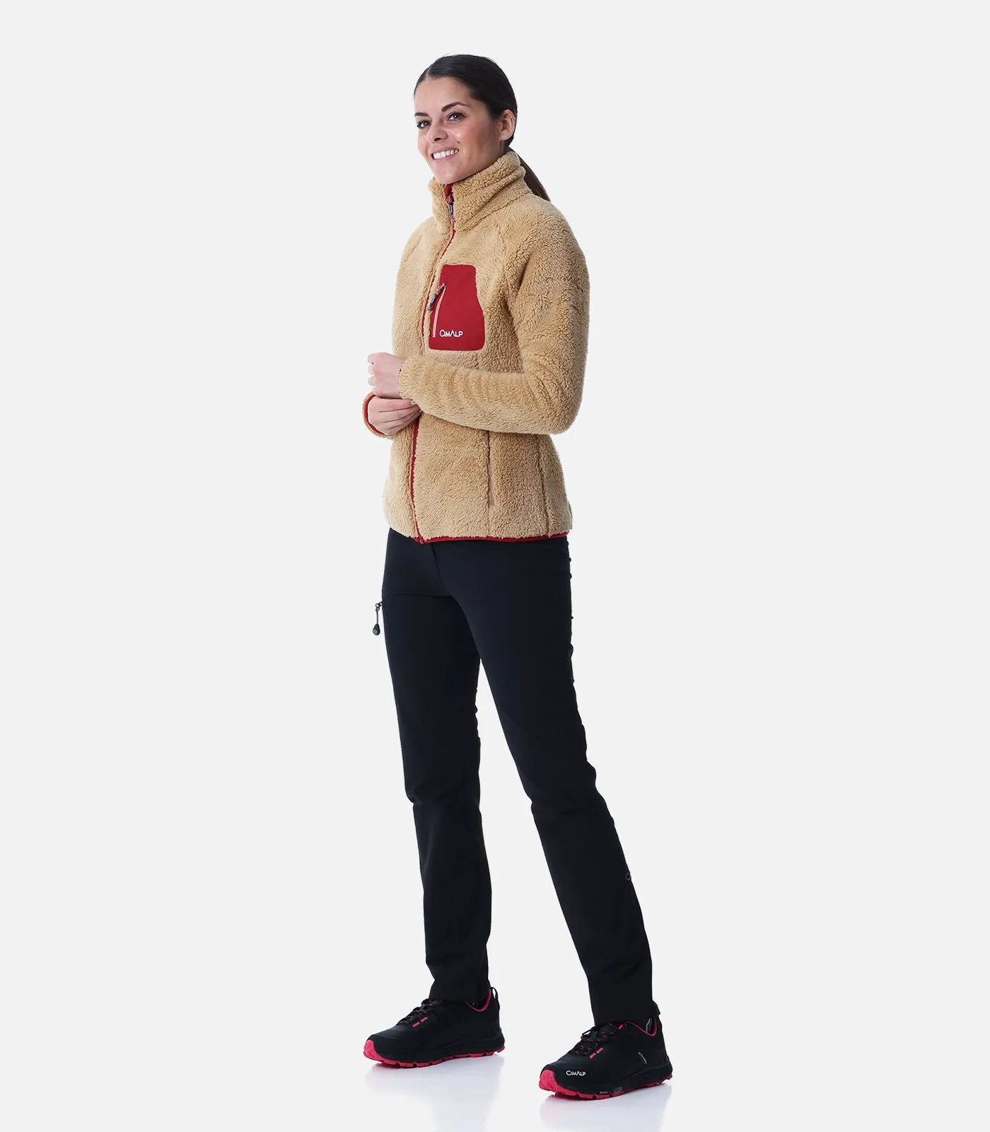BIVOUAC- Donna Giacca in pile Sherpa