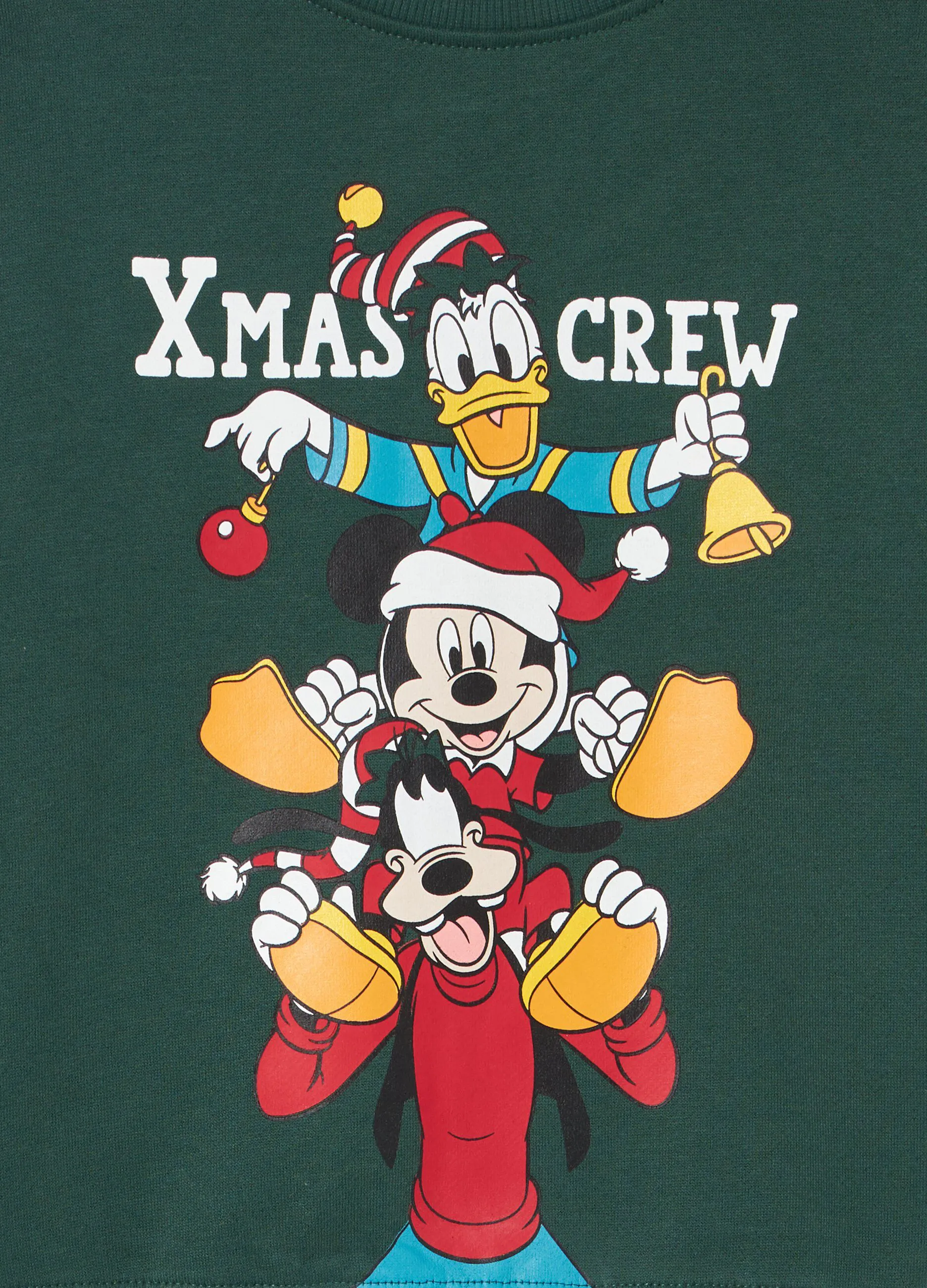 BLUKIDS  Felpa Disney natalizia in puro cotone bambino