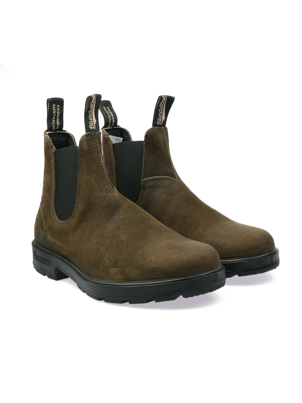 BLUNDSTONE ---------- Stivaletto Chelsea Uomo in Suede Cerata ---------
