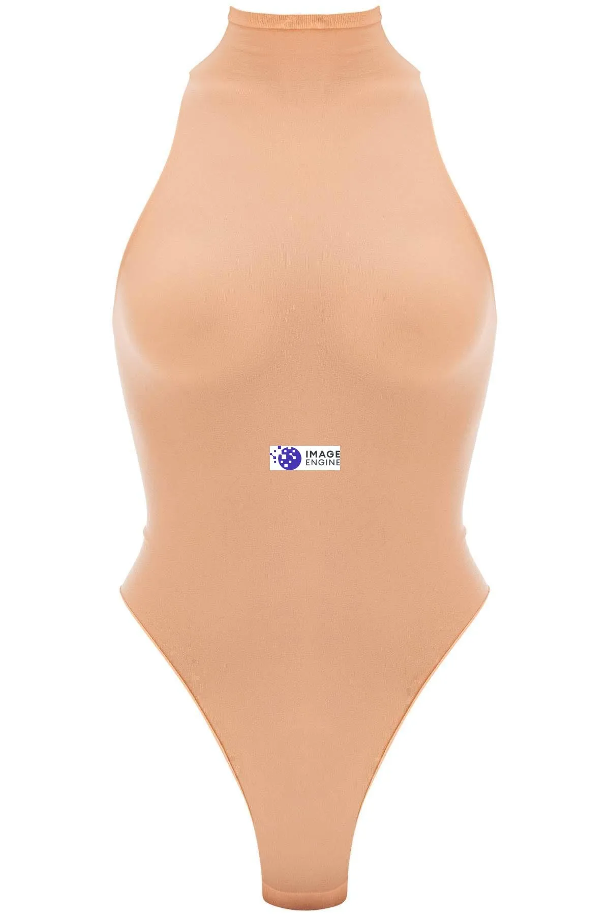 Body smanicato in maglia sottile