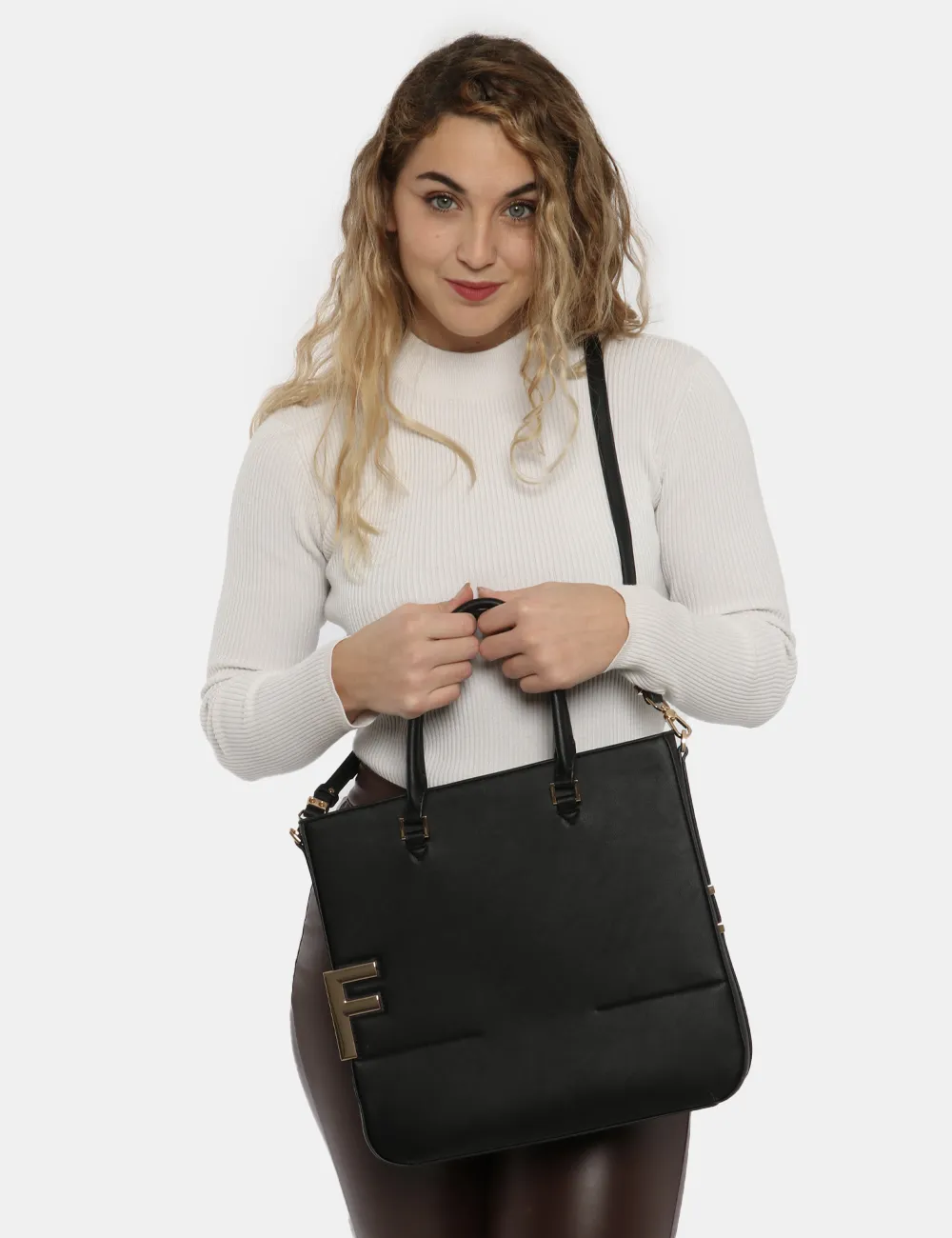 Borsa Fracomina nero