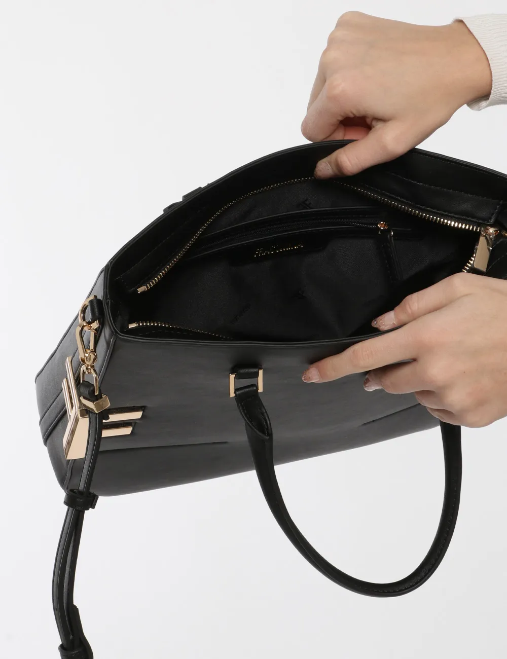 Borsa Fracomina nero
