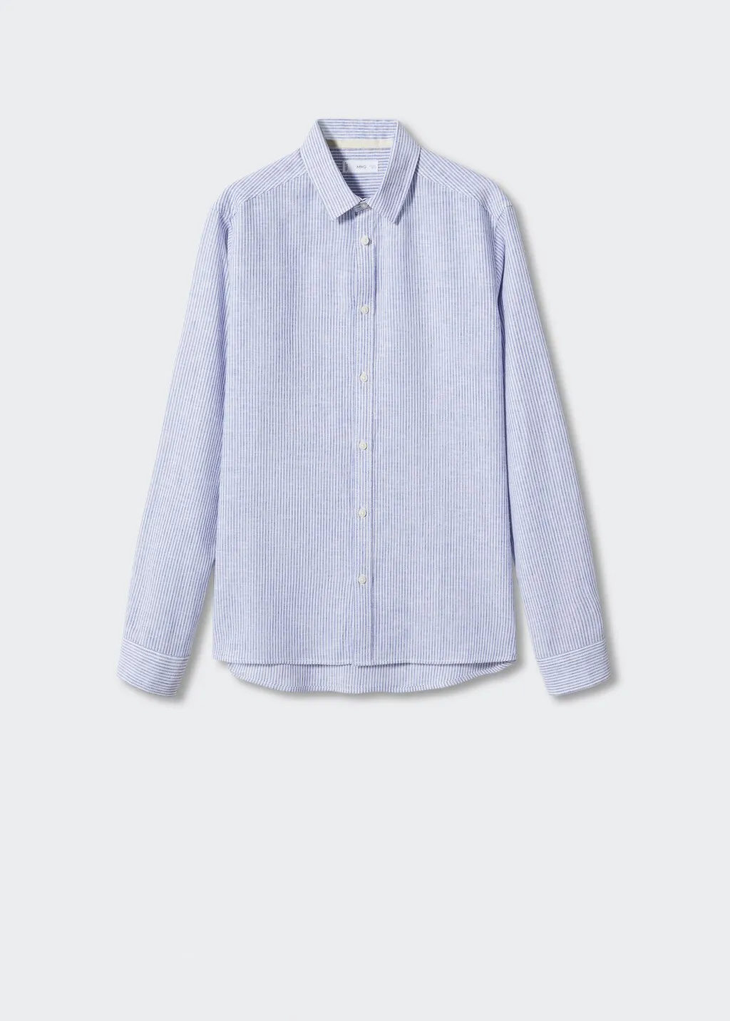 Camicia lino righe