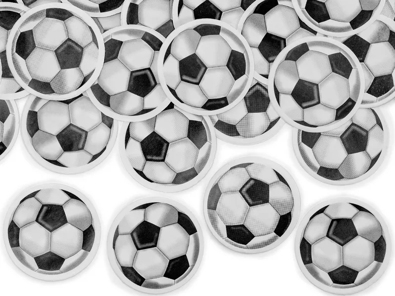 Cannone per coriandoli calcio Kick it 40cm