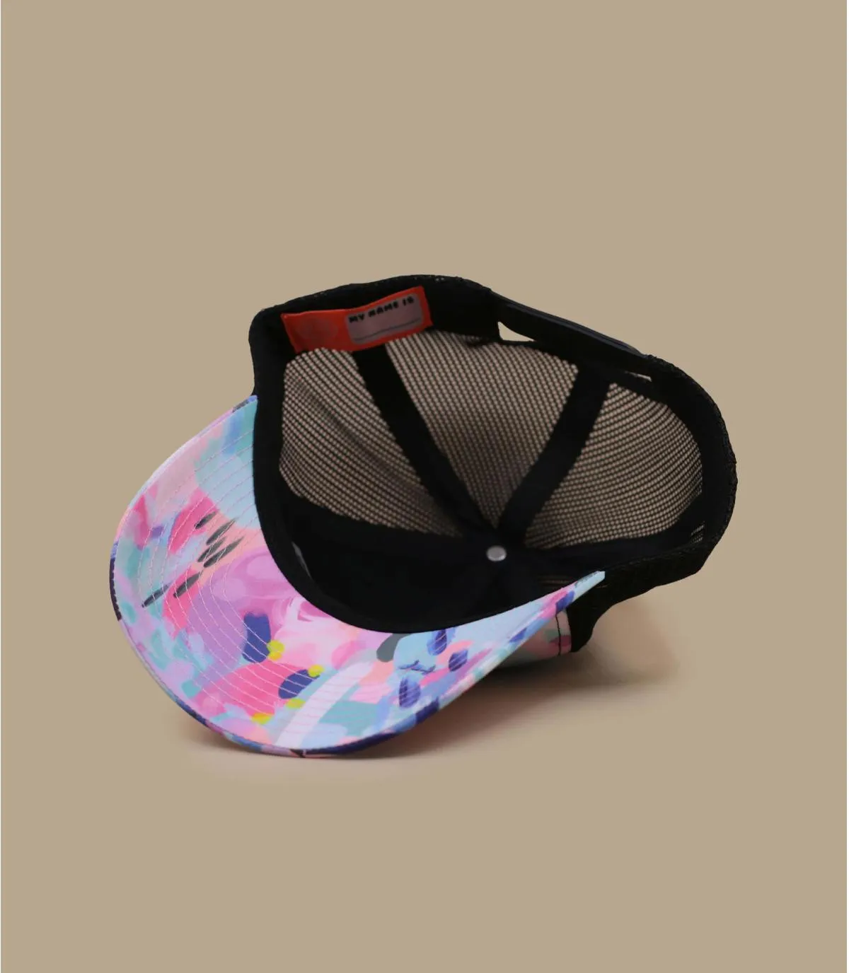 Cappello trucker rosa per bambini  Cappellini Kid Trucker Neon     