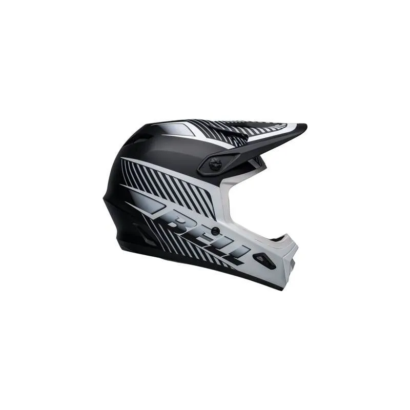 Casco DH MTB BELL Transfer (NERO OPACO/BIANCO)