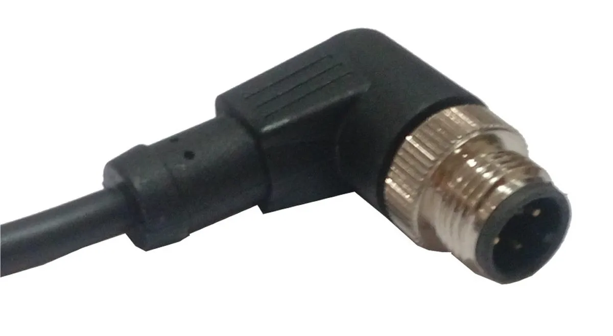 Cavo sensore/attuatore RS PRO 4 cond. M12 Maschio / Senza terminazione, L. 5m