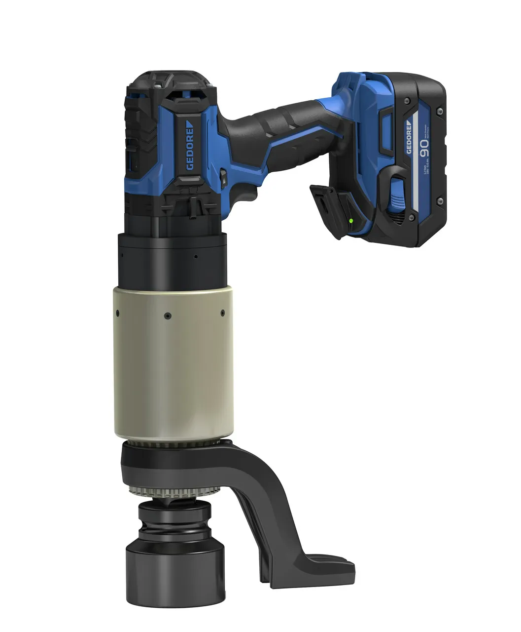 Chiave dinamometrica cordless, coppia 4000Nm, 1 velocità