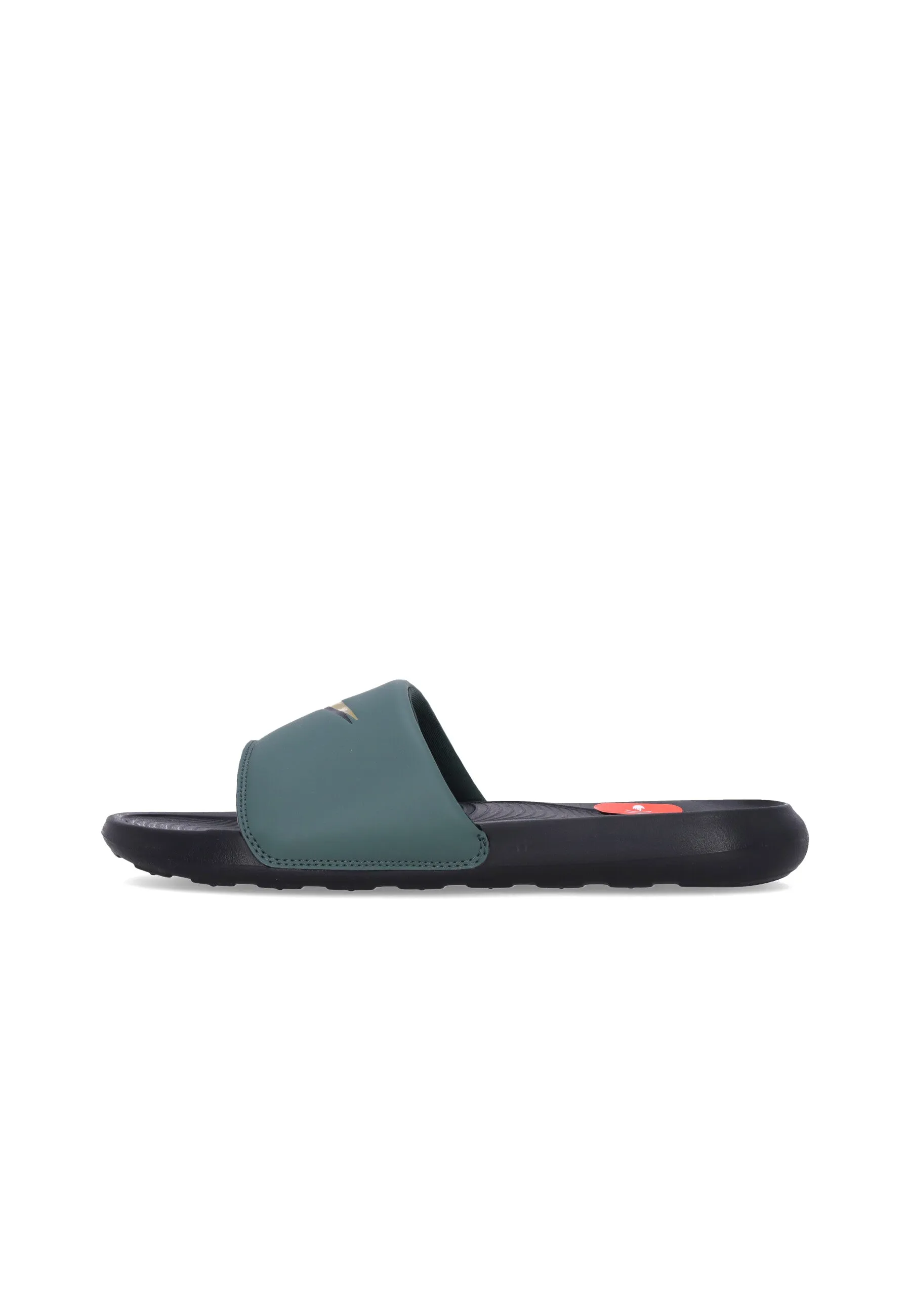 Ciabatte Uomo Victori One Slide Swoosh Black/bronzine/vintage Green