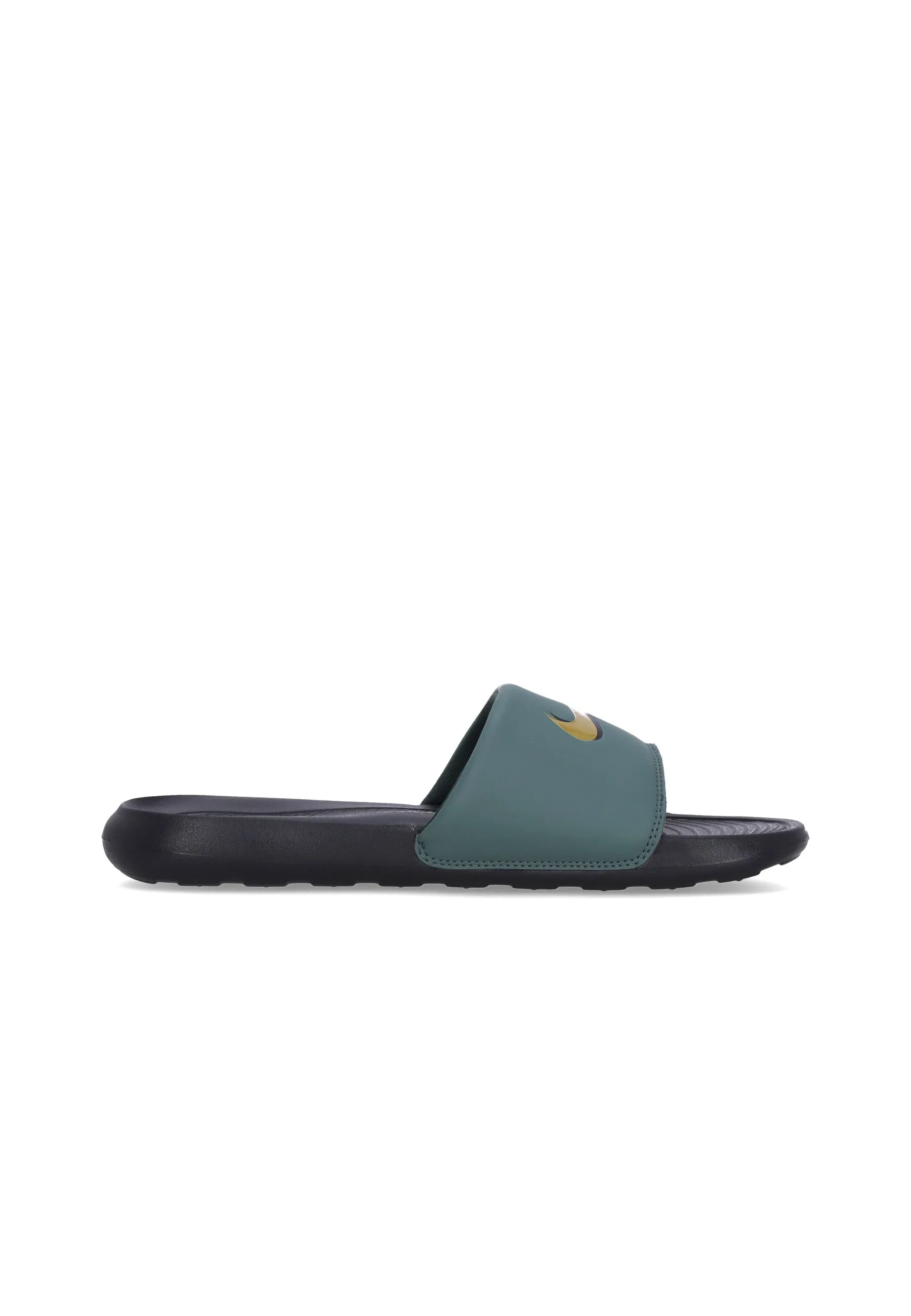 Ciabatte Uomo Victori One Slide Swoosh Black/bronzine/vintage Green