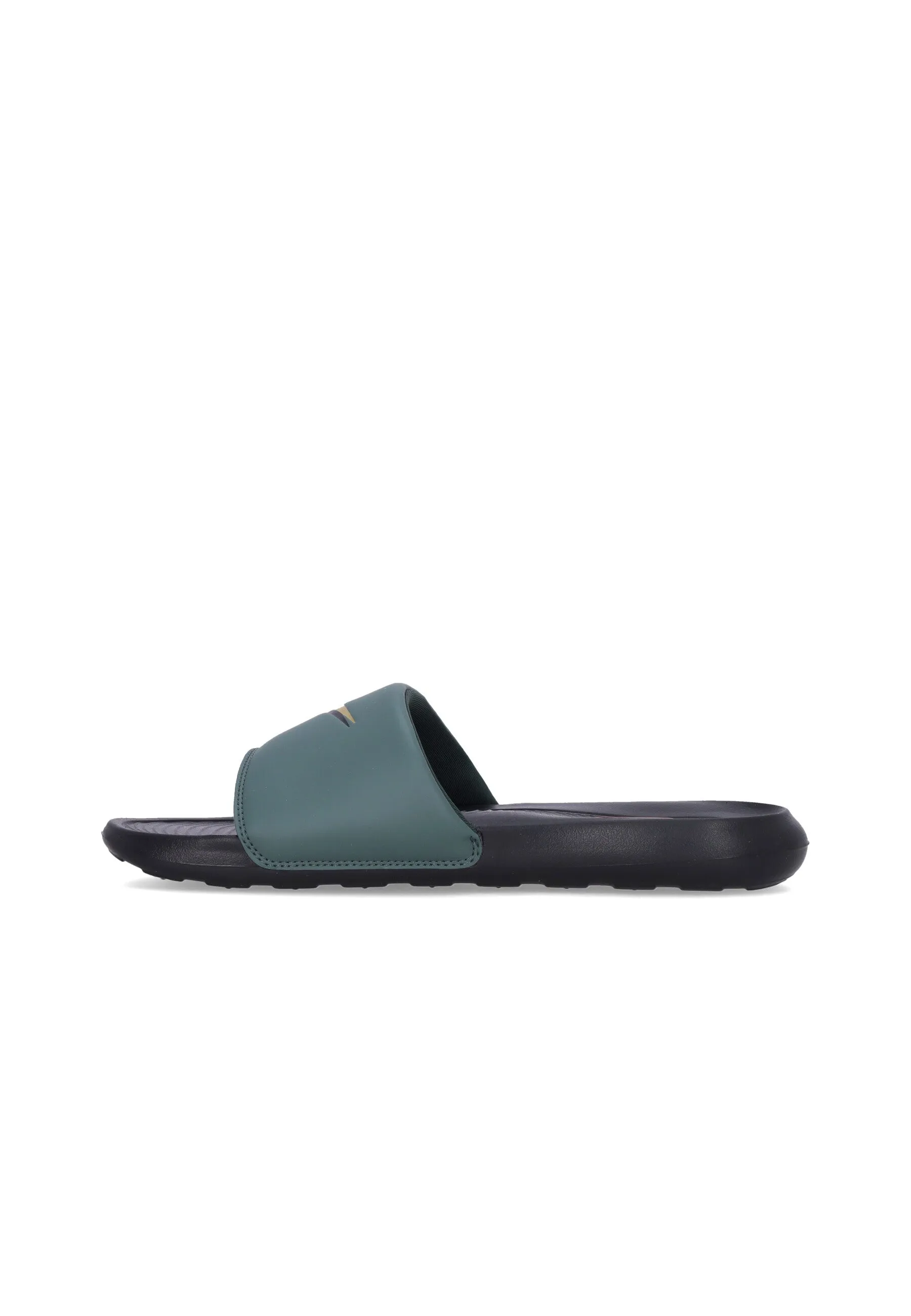 Ciabatte Uomo Victori One Slide Swoosh Black/bronzine/vintage Green