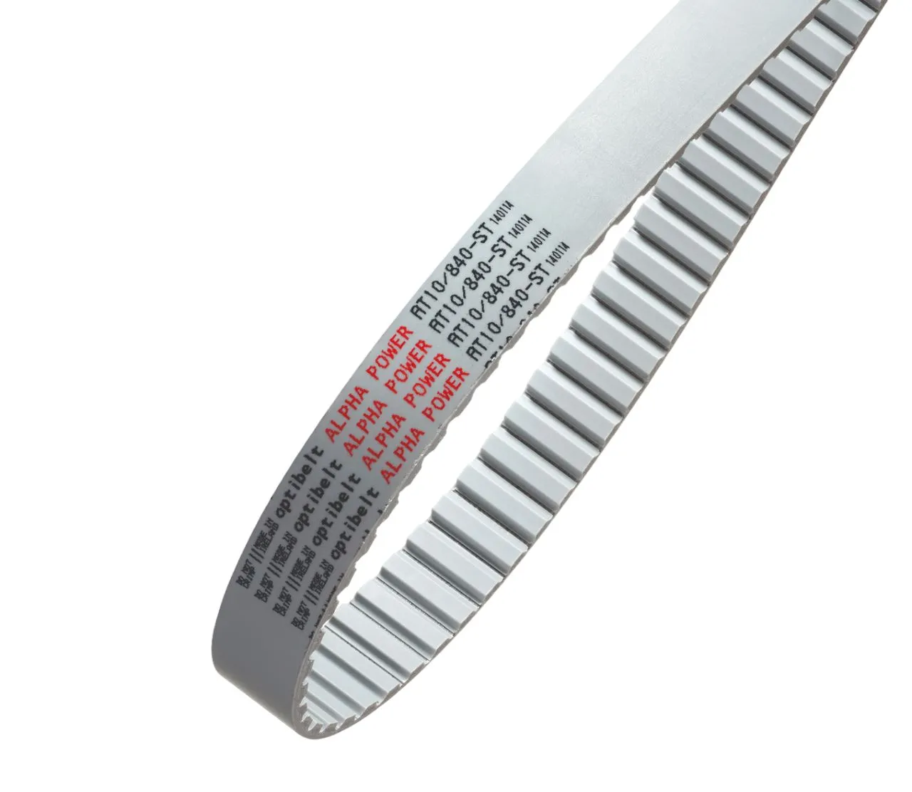 Cinghia sincrona OPTIBELT, 125 denti, passo 10mm, dimensioni 1250mm x 12mm