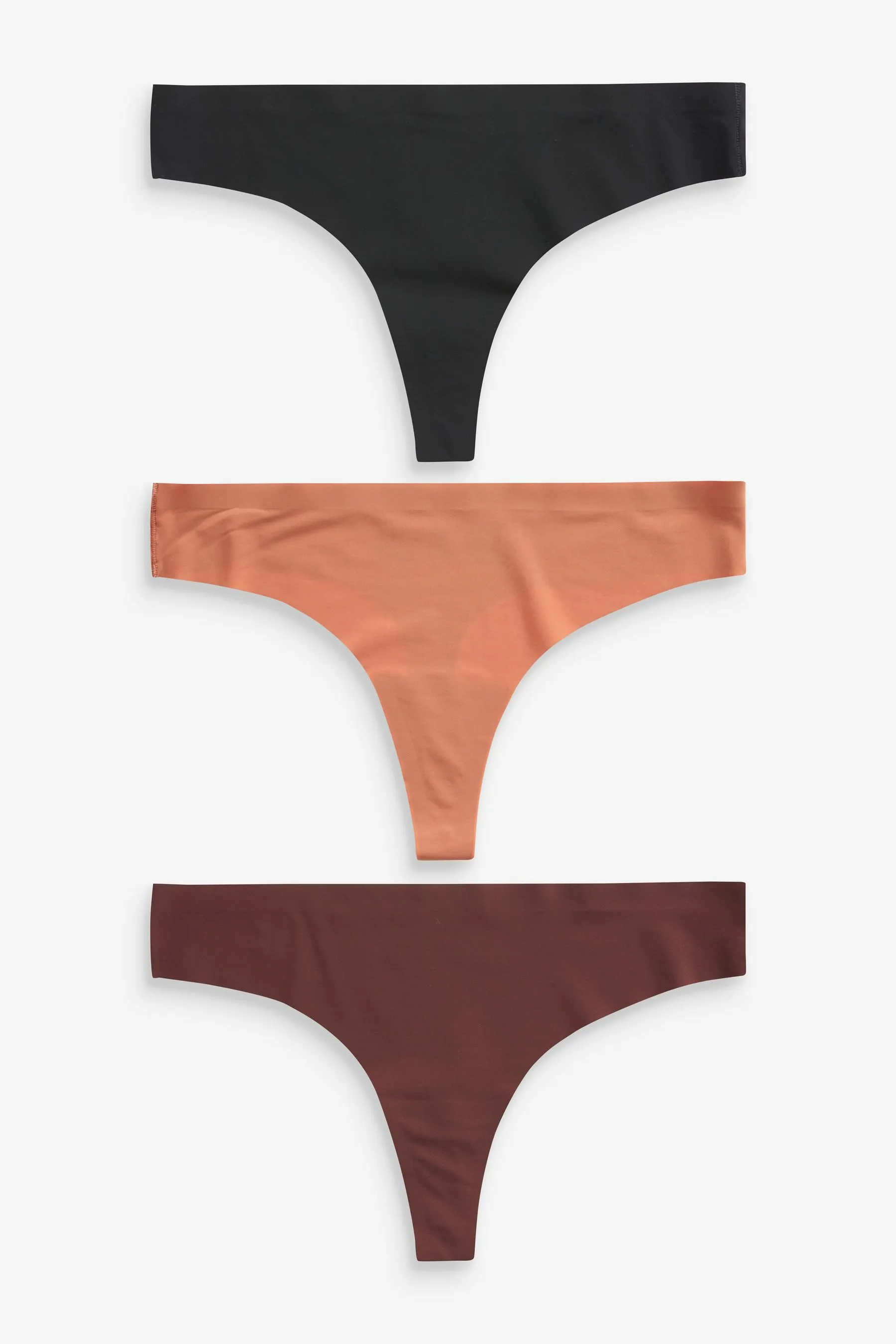 Confezione da 3 slip effetto invisibile