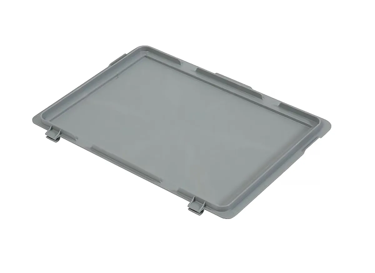 Coperchio per scatola di stoccaggio RS PRO in PP, col. Grigio, 19mm x 300mm x 400mm