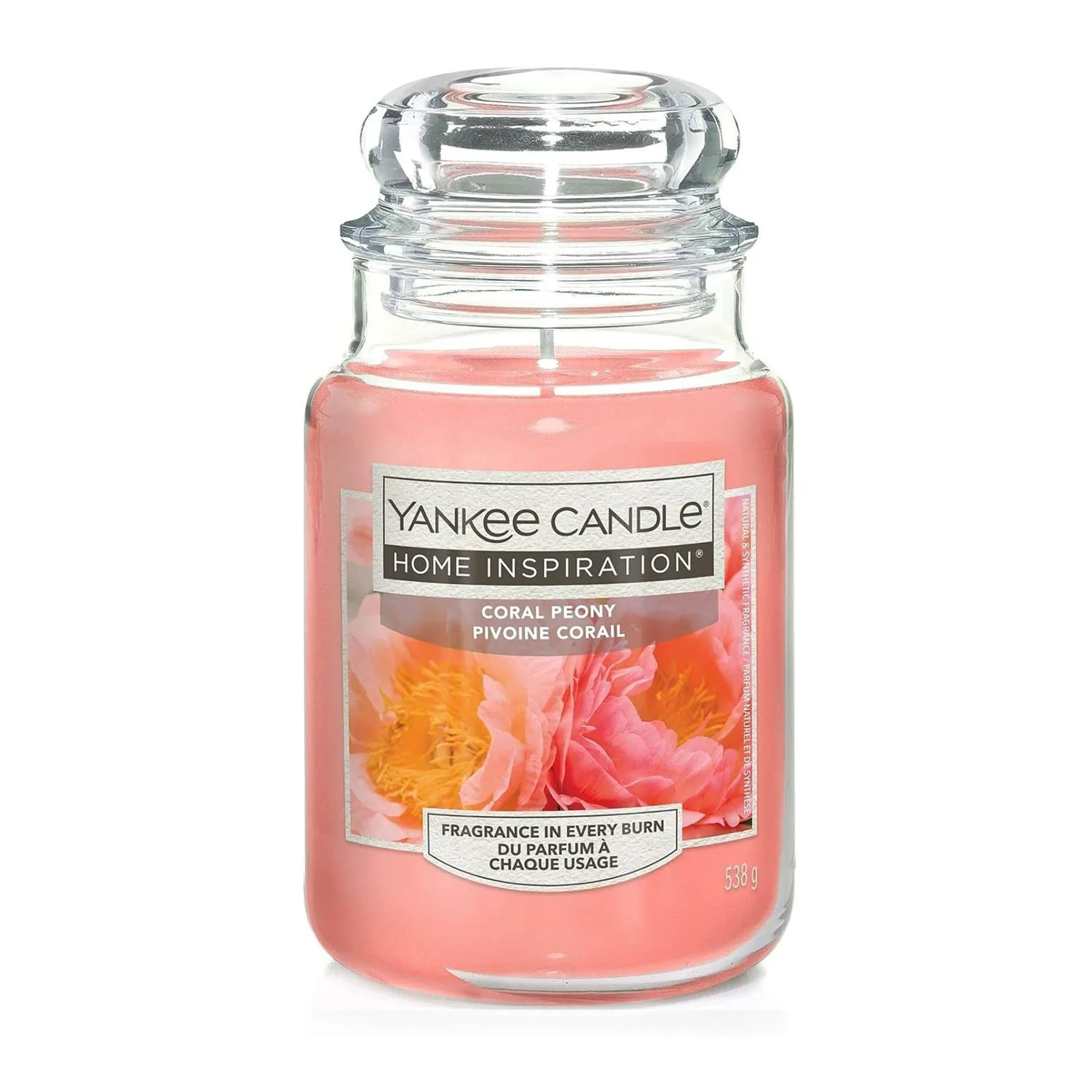 Coral Peony, candela in giara grande - Yankee Candle 
