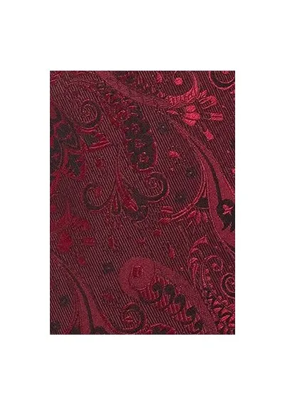 Cravatta viticcio rossa