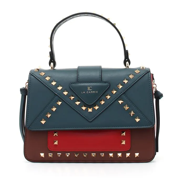 CROSS HANDLE BAG ECOPELLE