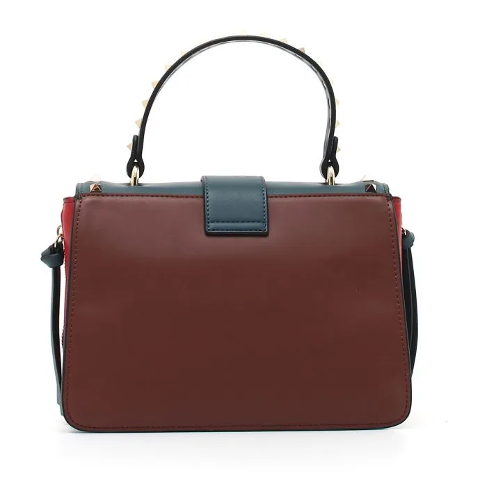 CROSS HANDLE BAG ECOPELLE
