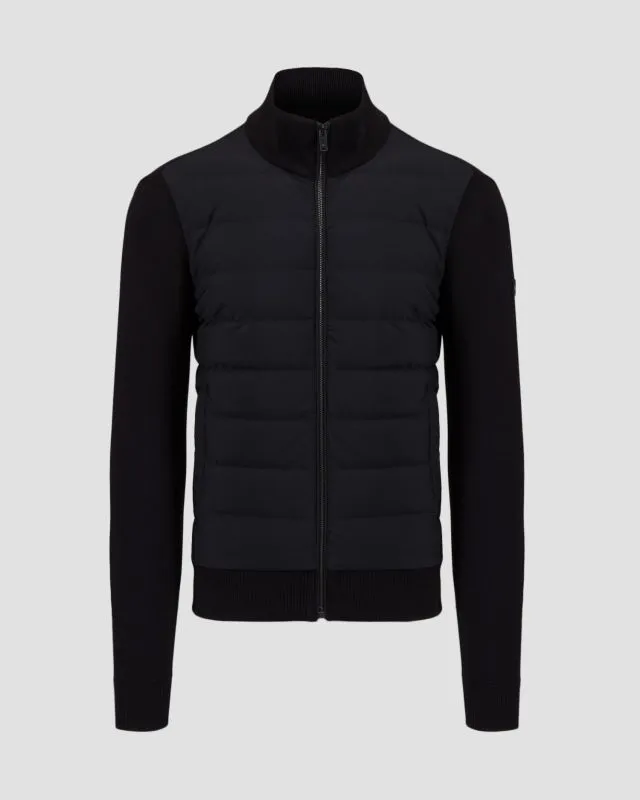 Czarna kurtka hybrydowa męska Moose Knuckles Kamet Hybrid Jacket M34MK659-292