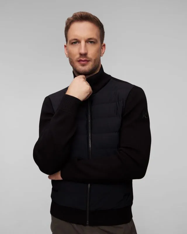 Czarna kurtka hybrydowa męska Moose Knuckles Kamet Hybrid Jacket M34MK659-292