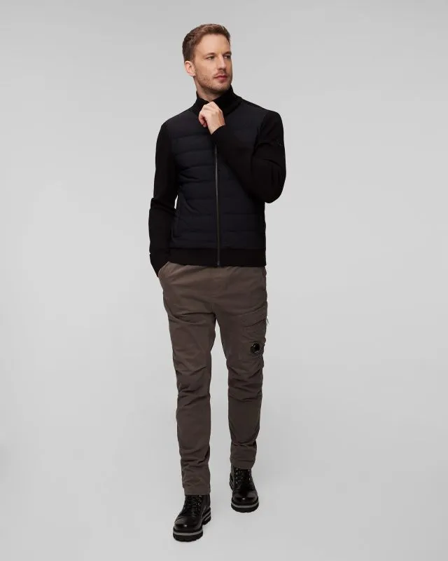 Czarna kurtka hybrydowa męska Moose Knuckles Kamet Hybrid Jacket M34MK659-292