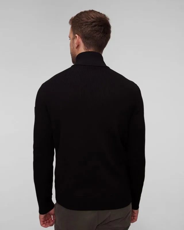 Czarna kurtka hybrydowa męska Moose Knuckles Kamet Hybrid Jacket M34MK659-292