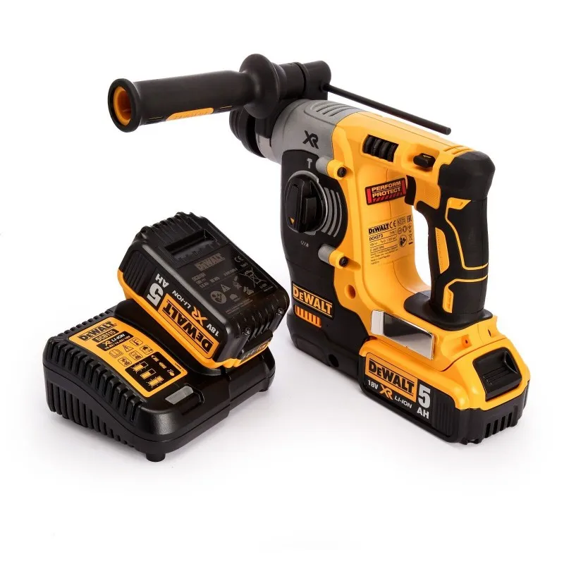 DeWALT DCH273P2T tassellatore SDS-PLUS BRUSHLESS XR con 2 batterie 5 Ah