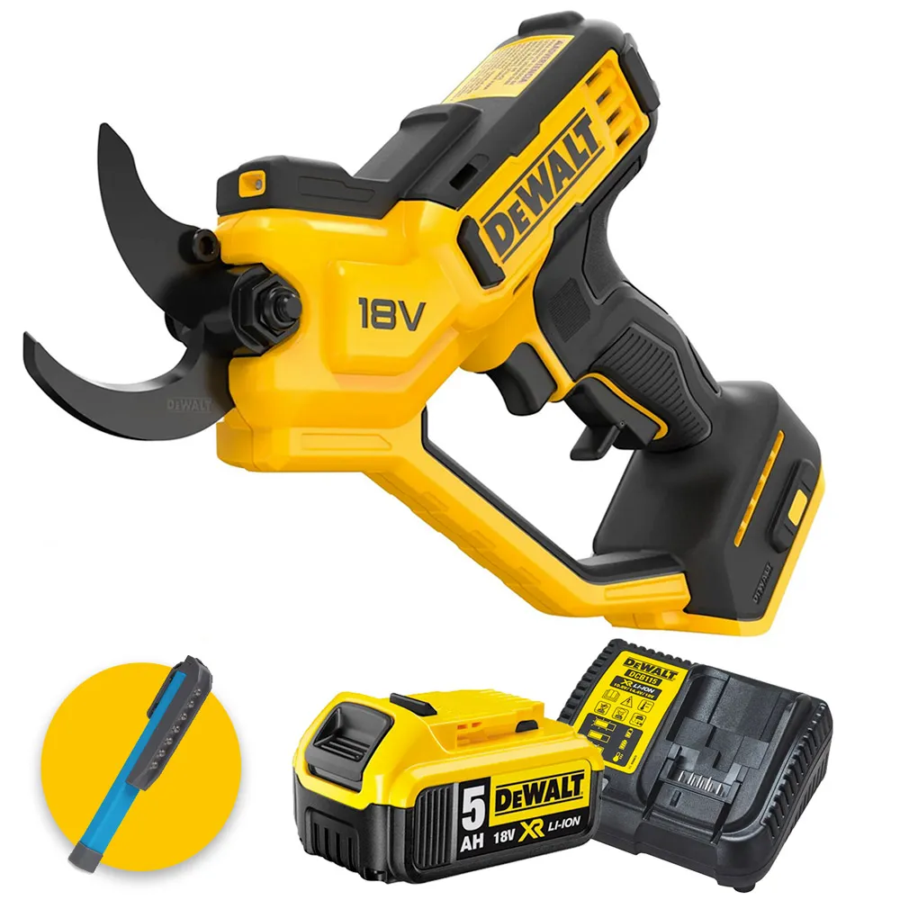 Dewalt DCMPP568P1-QW - Forbice da potatura / potatore a batteria 18V - 1 x 5Ah