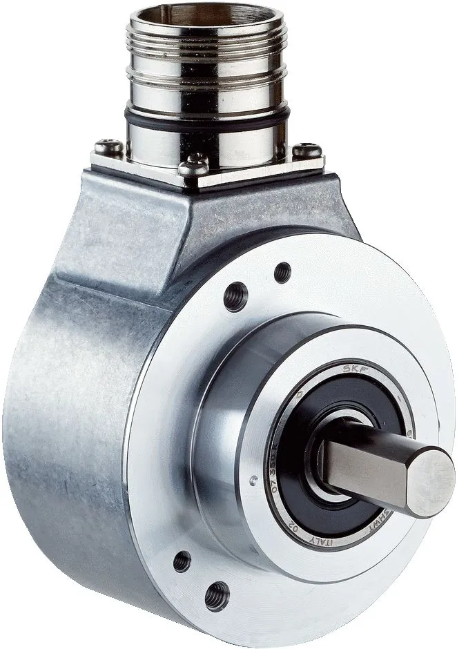 Encoder incrementale SICK, 5000ppr impulsi giro , dia. albero 8mm, uscita HTL, Push-Pull