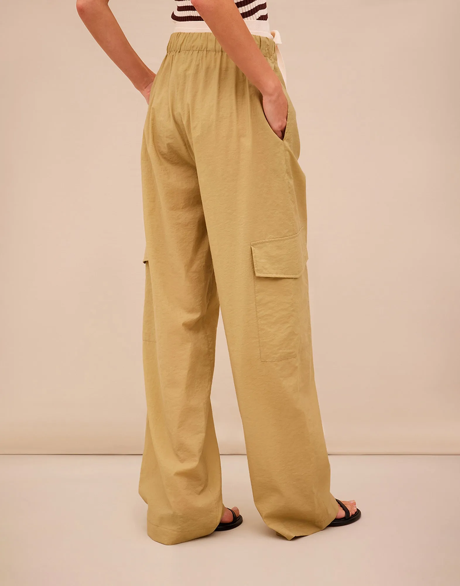 ERIKA CAVALLINI Pantalone Jennifer in Voile di Cotone