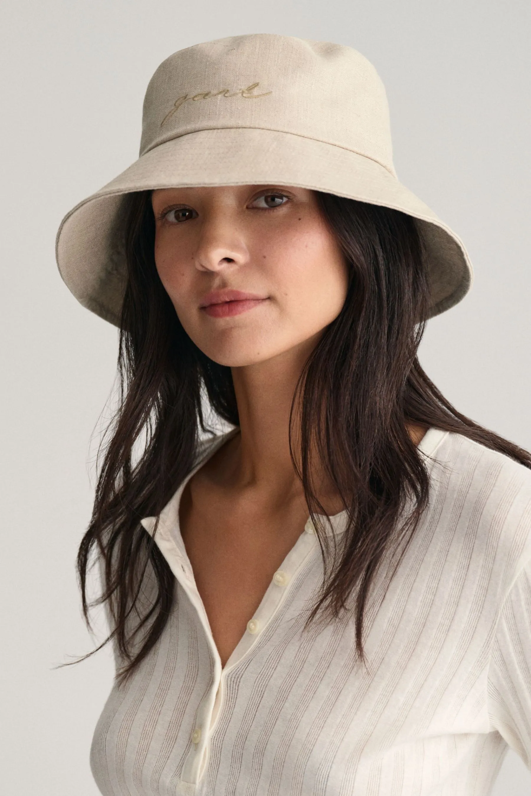 GANT - Cappello da pescatore in lino
