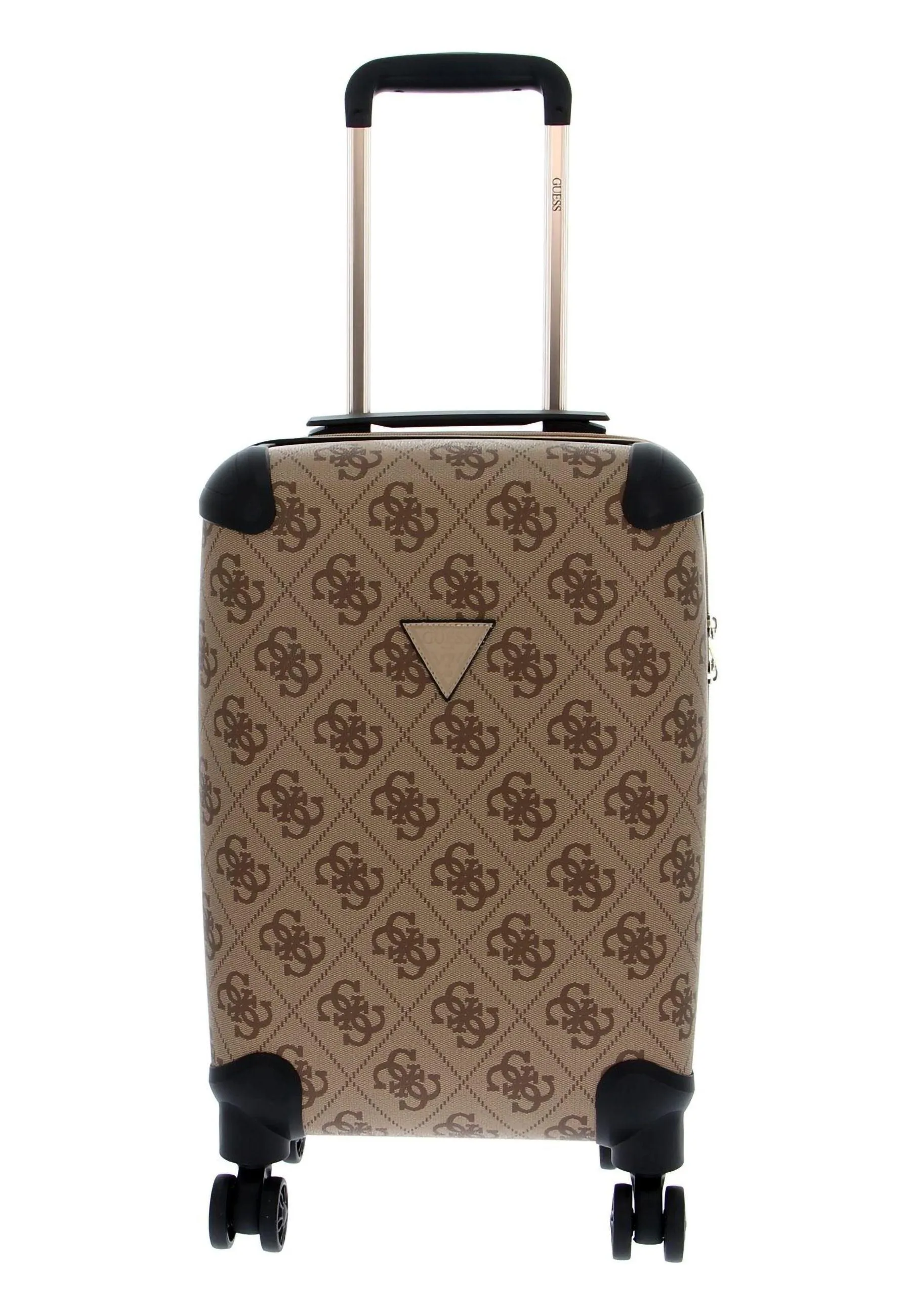 GUESS Berta 18 Valigia Latte Logo Brown B8688983