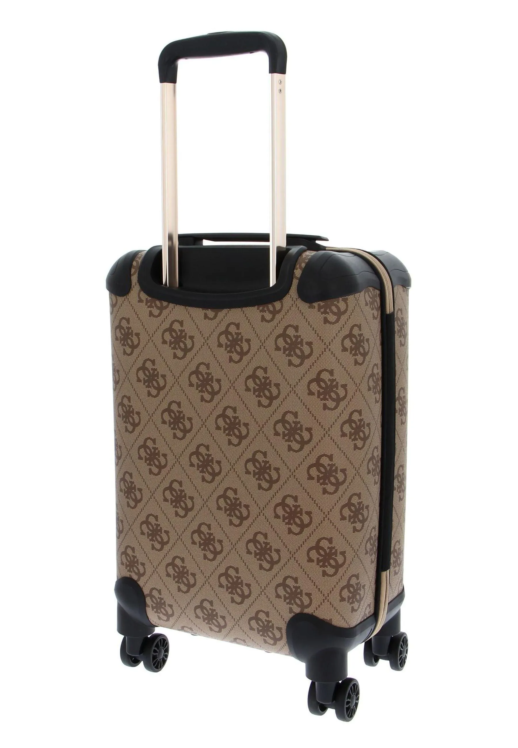 GUESS Berta 18 Valigia Latte Logo Brown B8688983