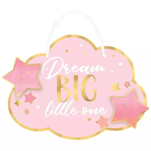 Hello World Dream Big segno rosa
