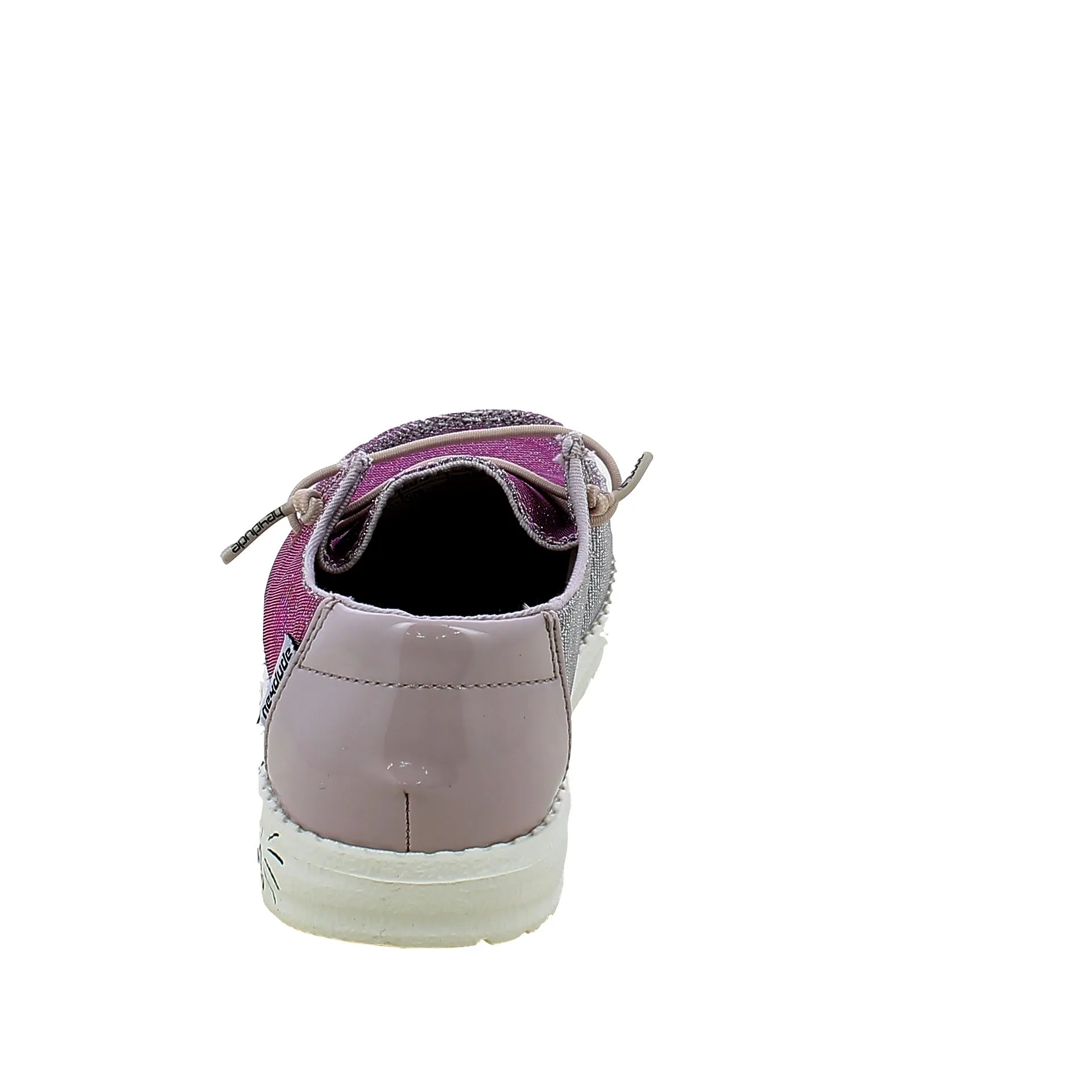 HeyDude  Slip-on Wendy Youth Disco Pink 